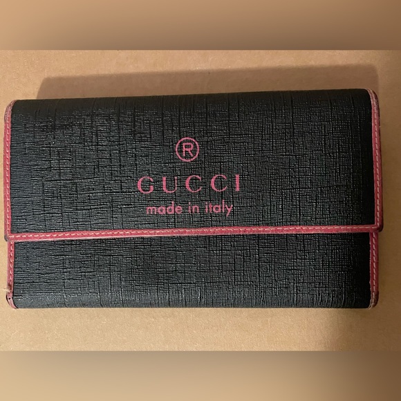 Gucci Handbags - Gucci Coated Canvas Continental Wallet